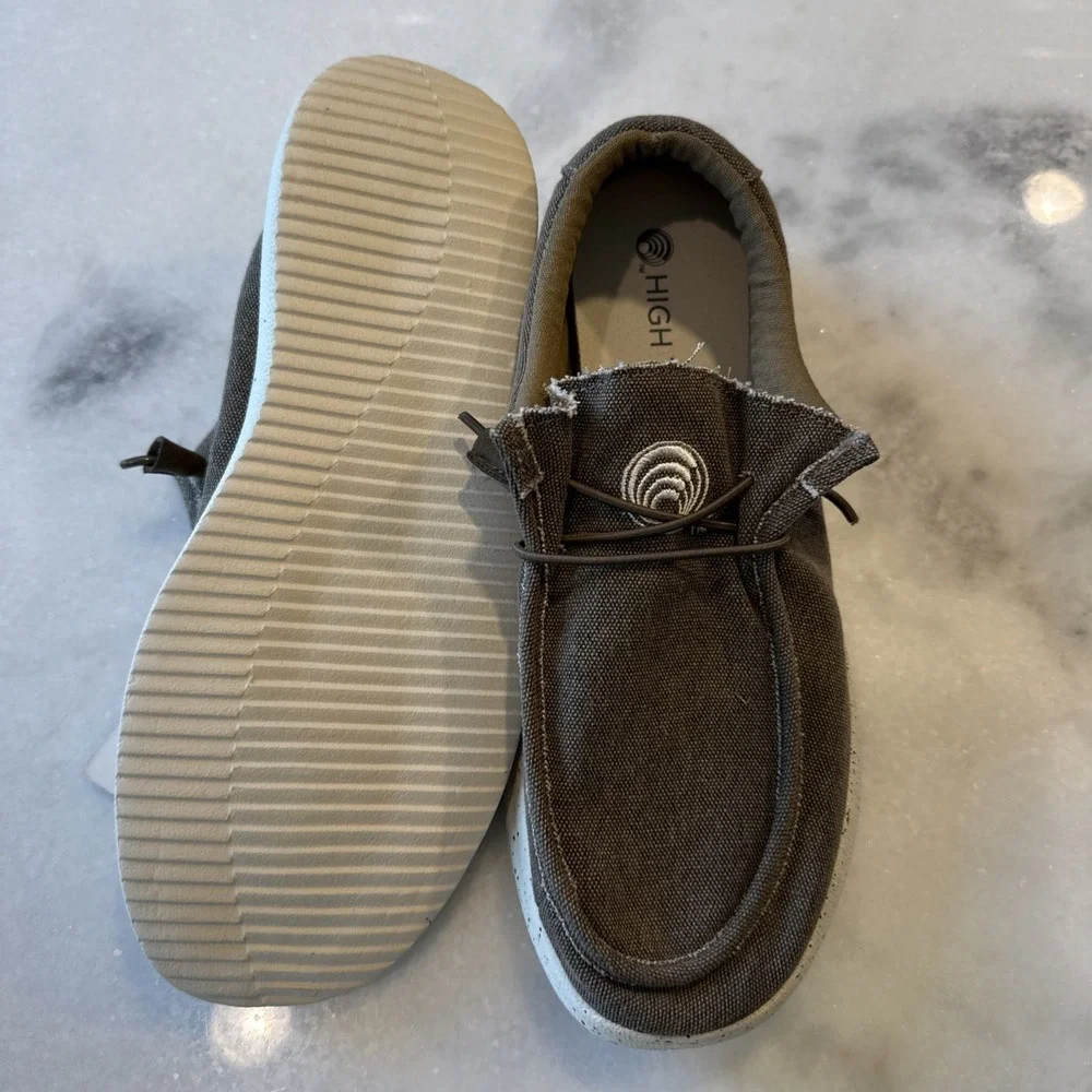 High Tide Cruisers‎ Men's Brown Slip On Shoes Size 10 New With Tags